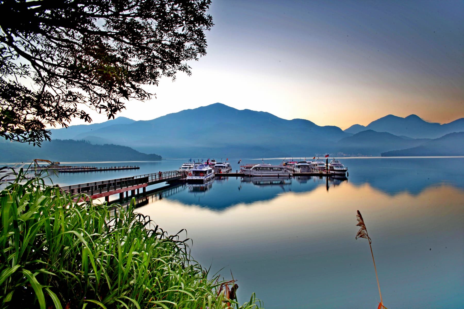 Sun Moon Lake in Taiwan