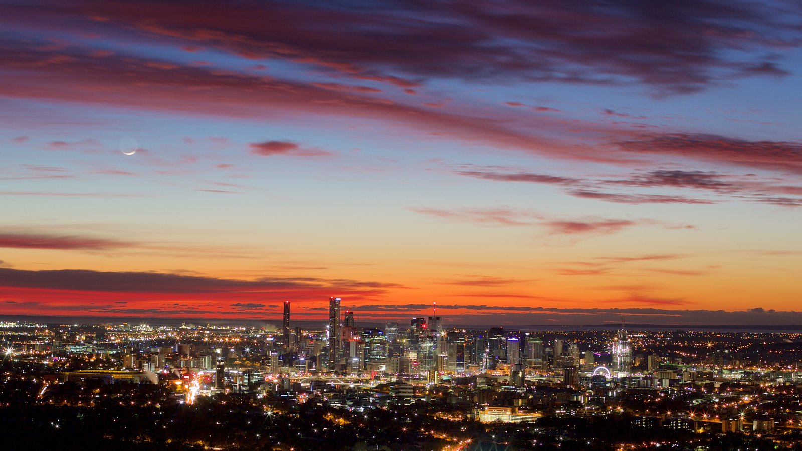 Views from Mount Coot-tha