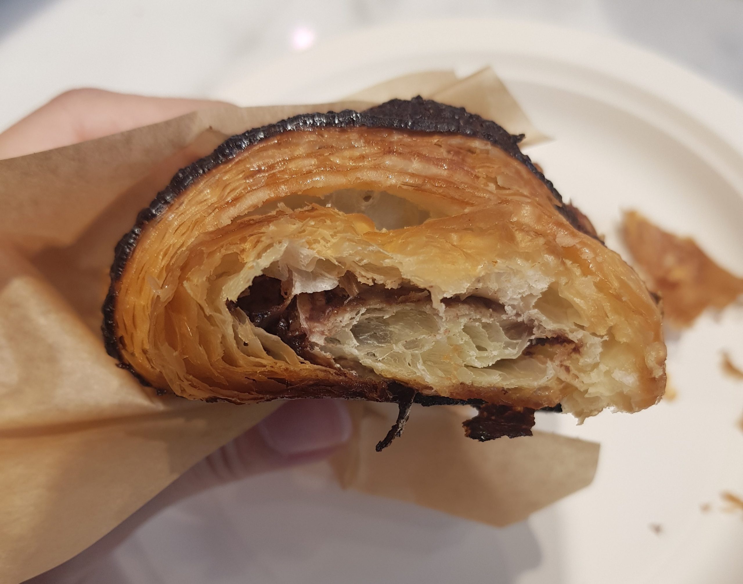 Chocolate French pastry