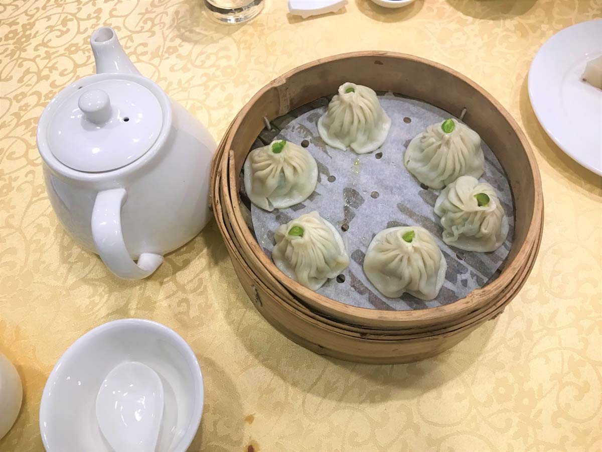 dumplings in Shanghai