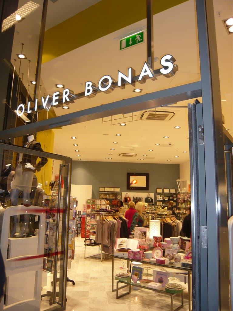 Oliver Bonas storefront, London