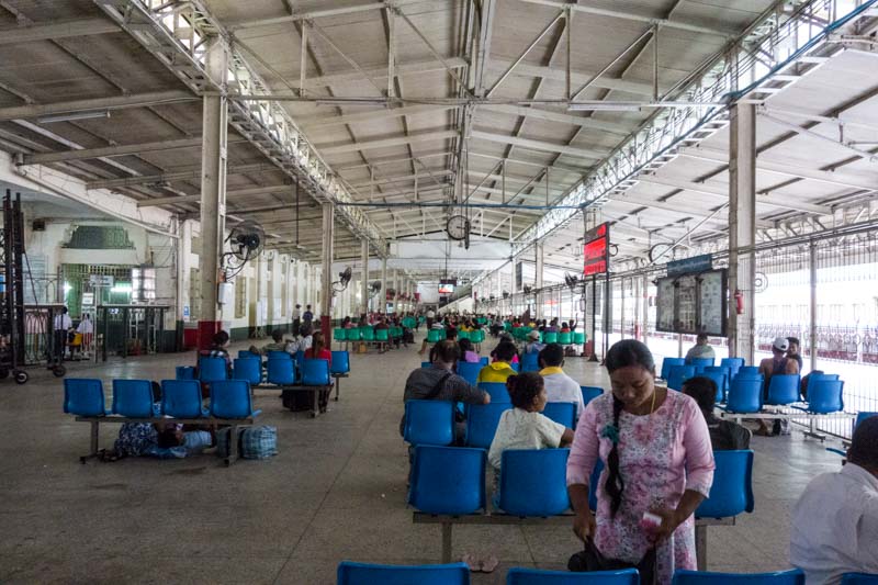 Bagan train station