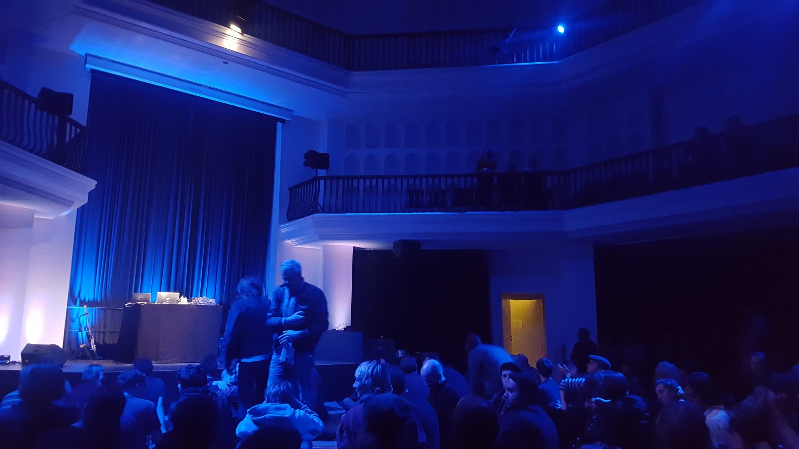 Partygoers at Silent Green in Berlin