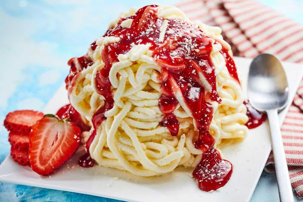 Germany: Spaghettieis