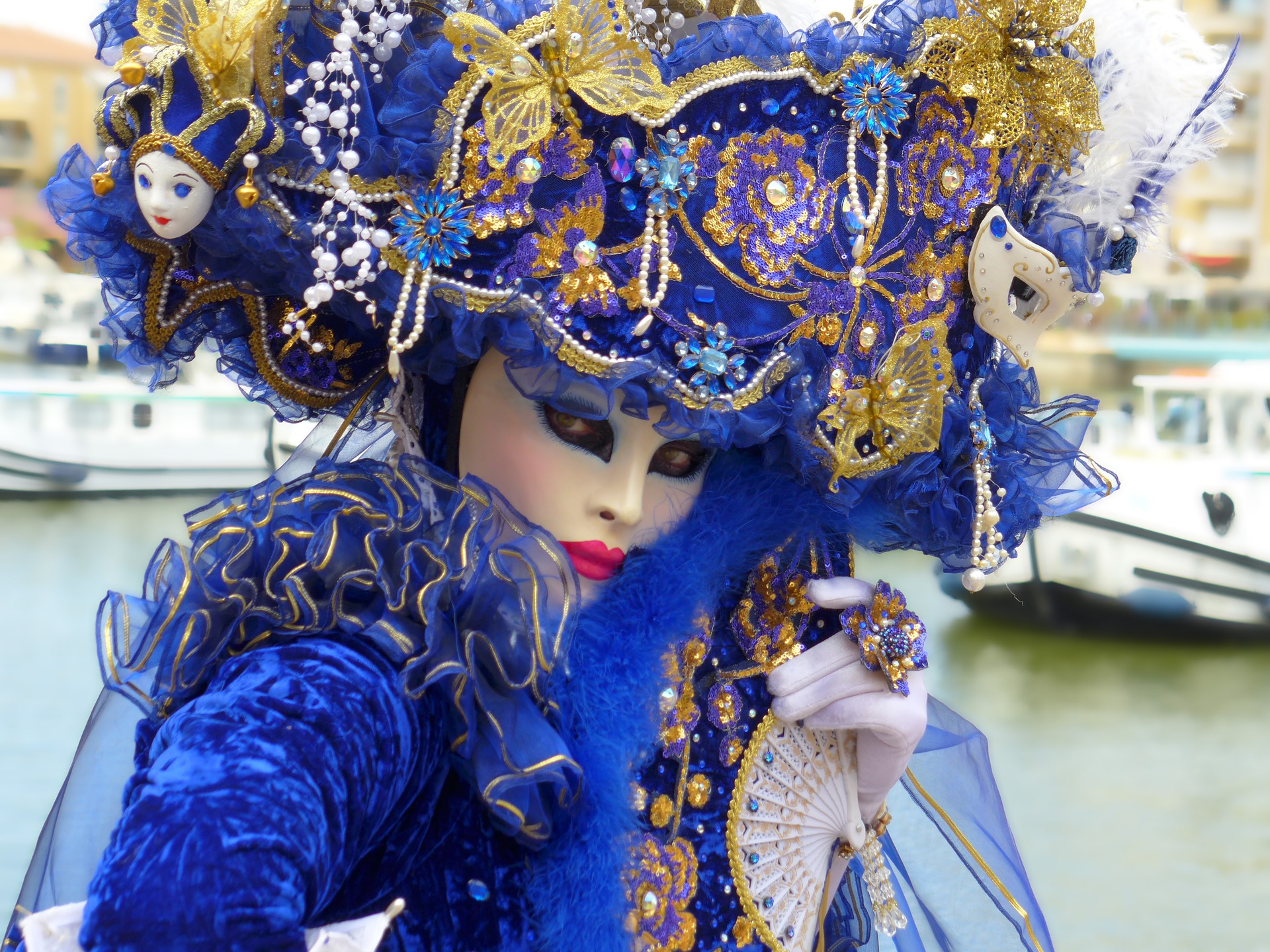 Costumes at Carnival of Venice, Italy
