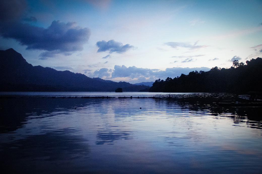 View across Cheow Lan Lake