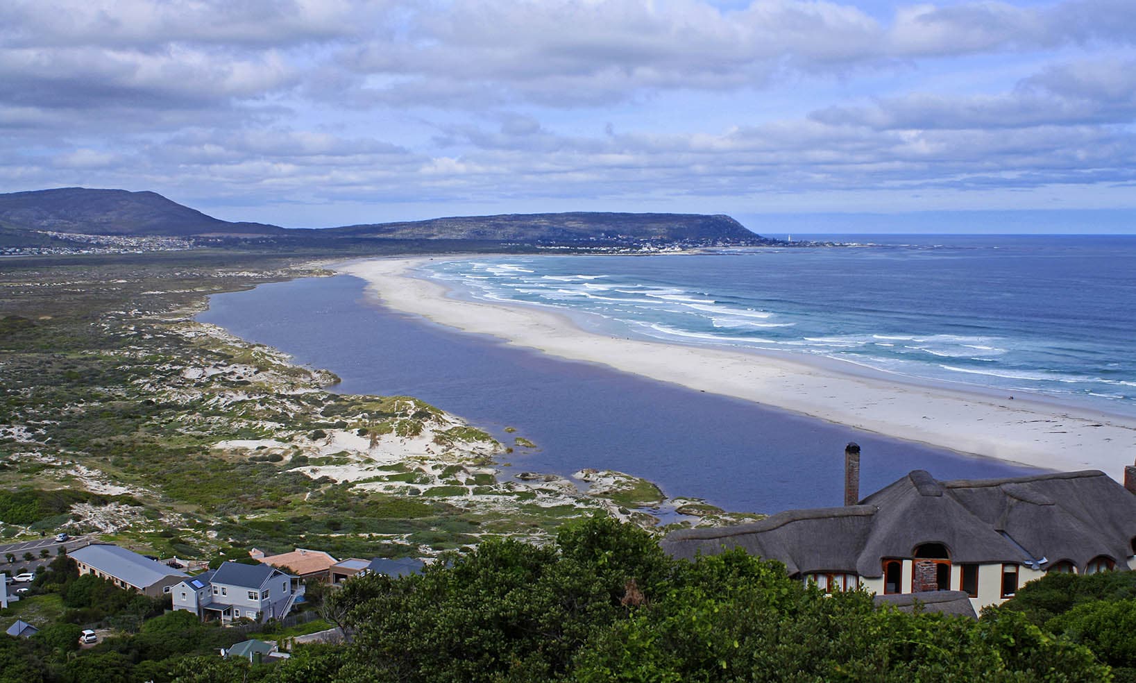 Coastal scenes across False Bay