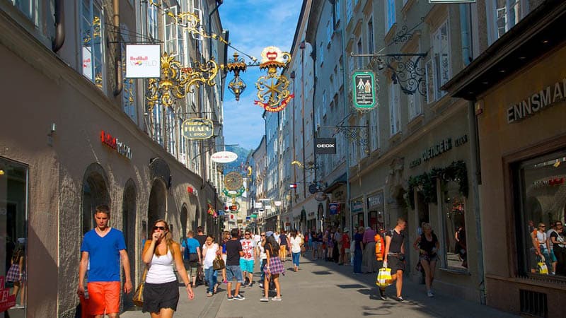 Getreidegasse, Salzburg