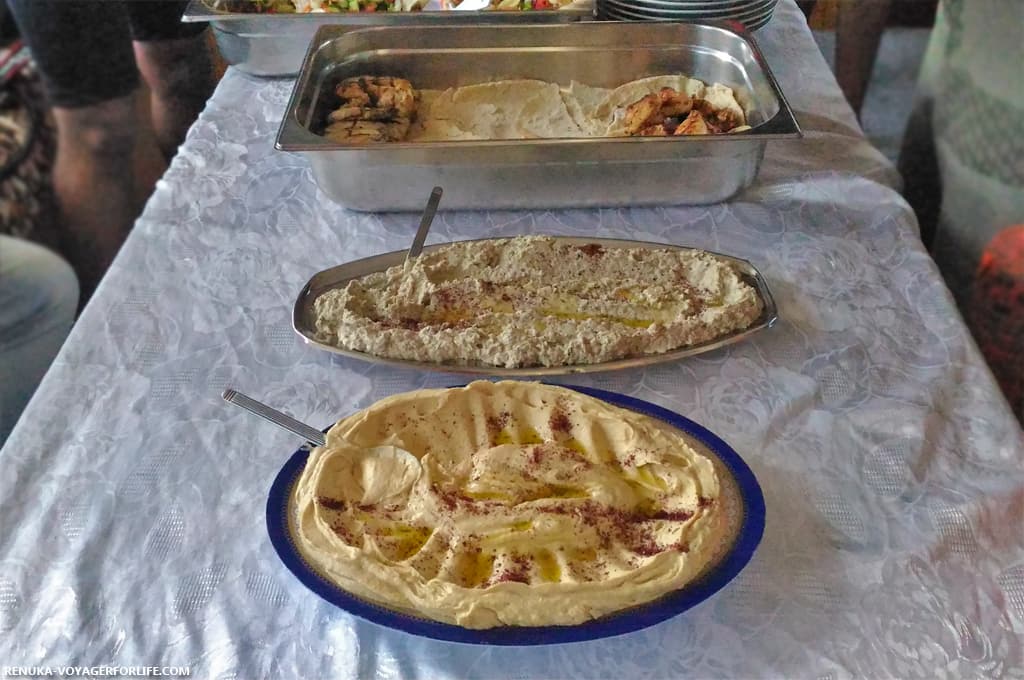 Hummus at Hashem Restaurant, Amman