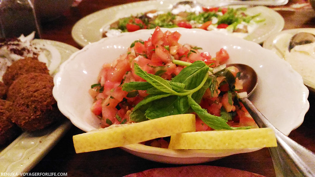 Arabic Salad at Salad Boutique, Amman