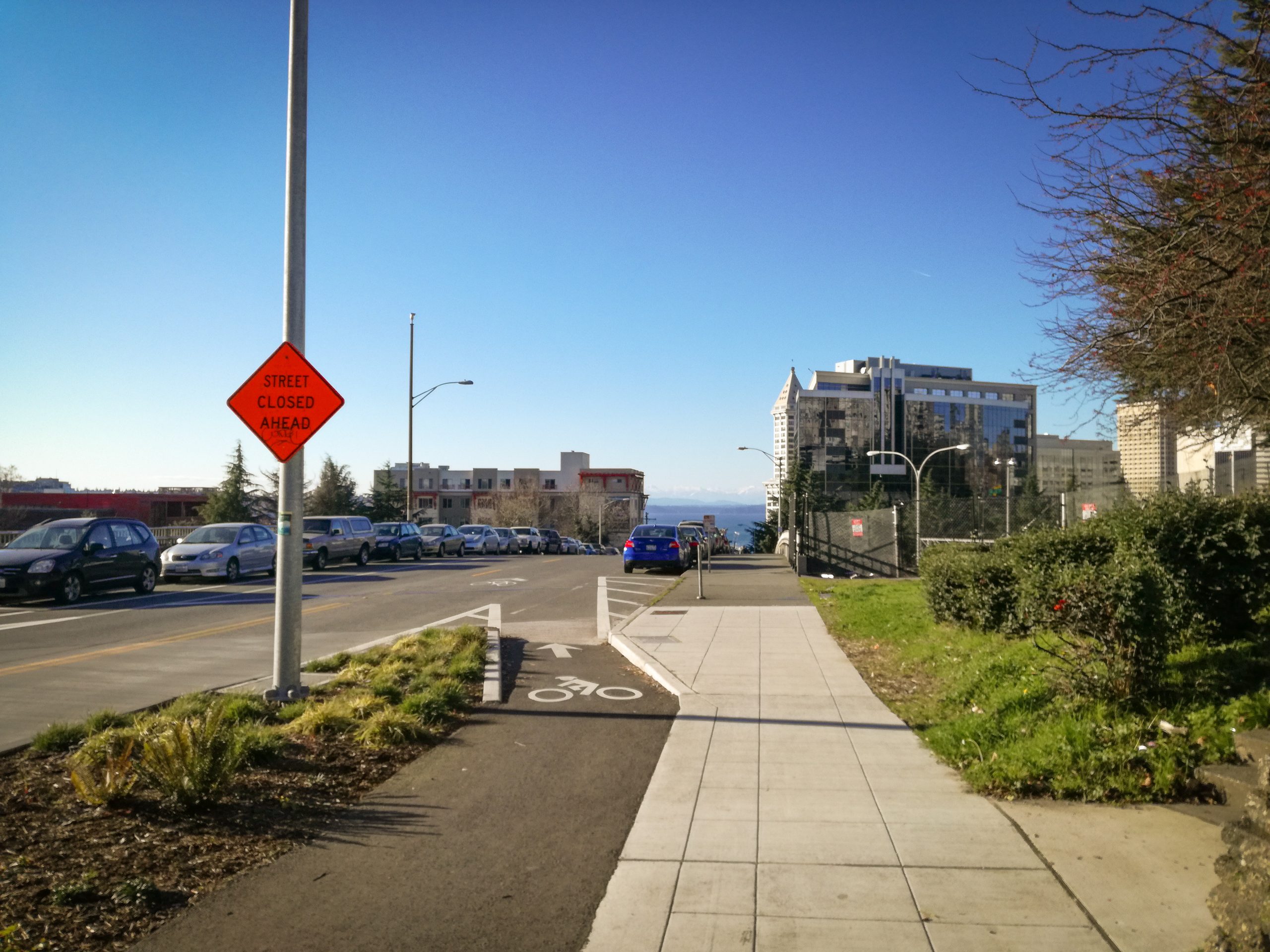 The historic Yesler Way in Seattle