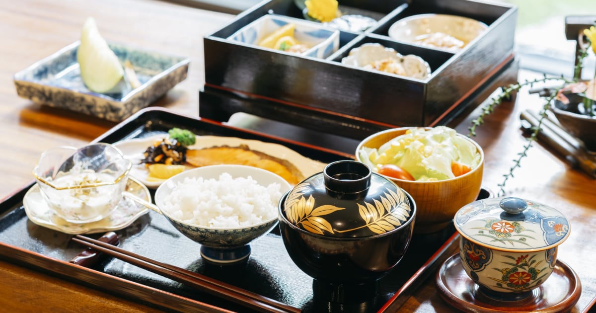Traditional breakfast, Japan