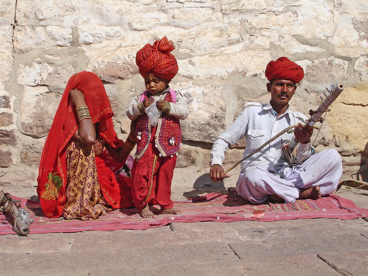 Performers in Jodhpur, India