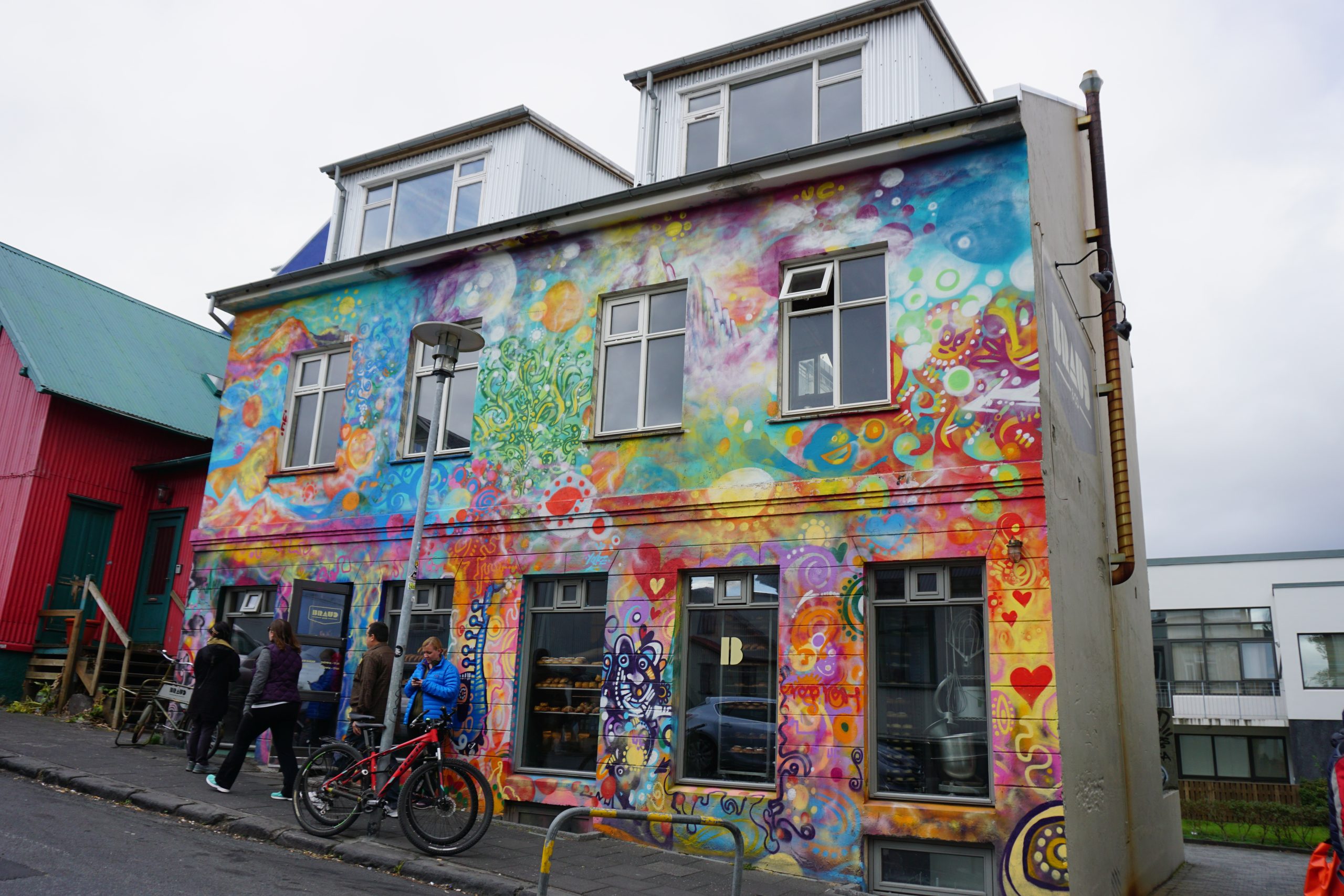 Laugavegur Street in Reykjavik