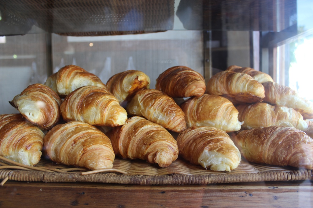 Pastries at Le Banneton bakery
