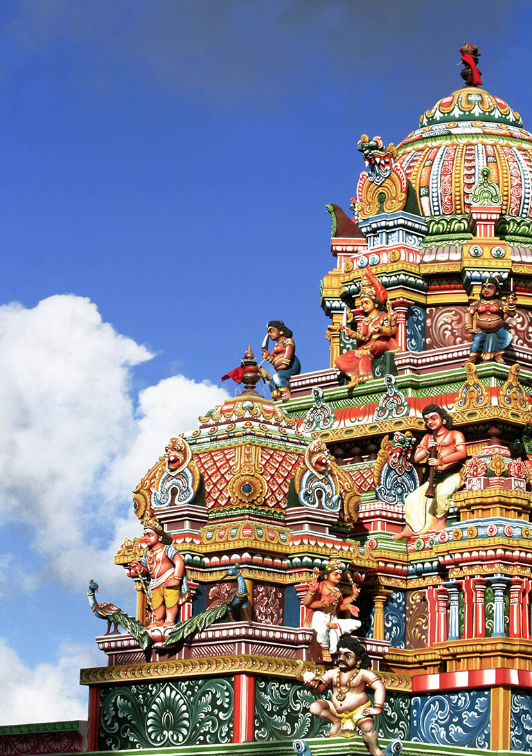 Hindu temple in Mauritius