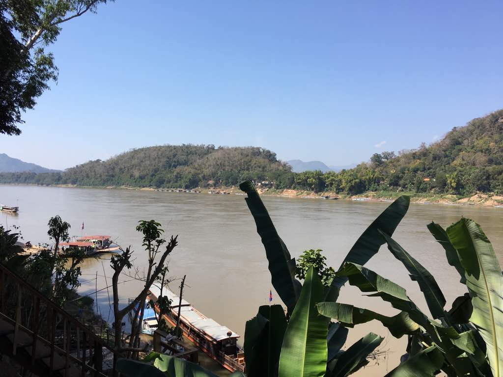 The Mekong riverfront