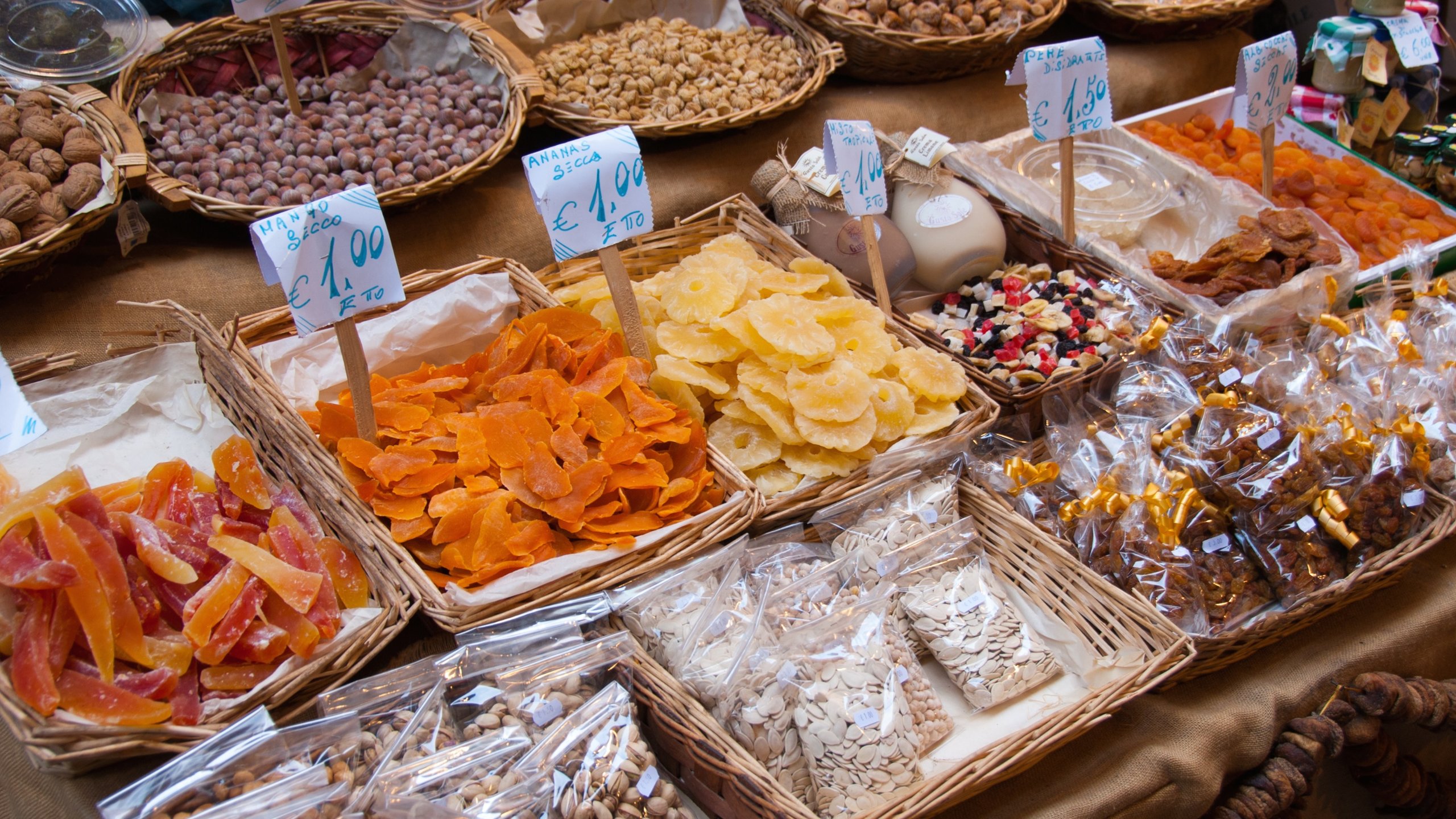Food stalls in Palermo Province