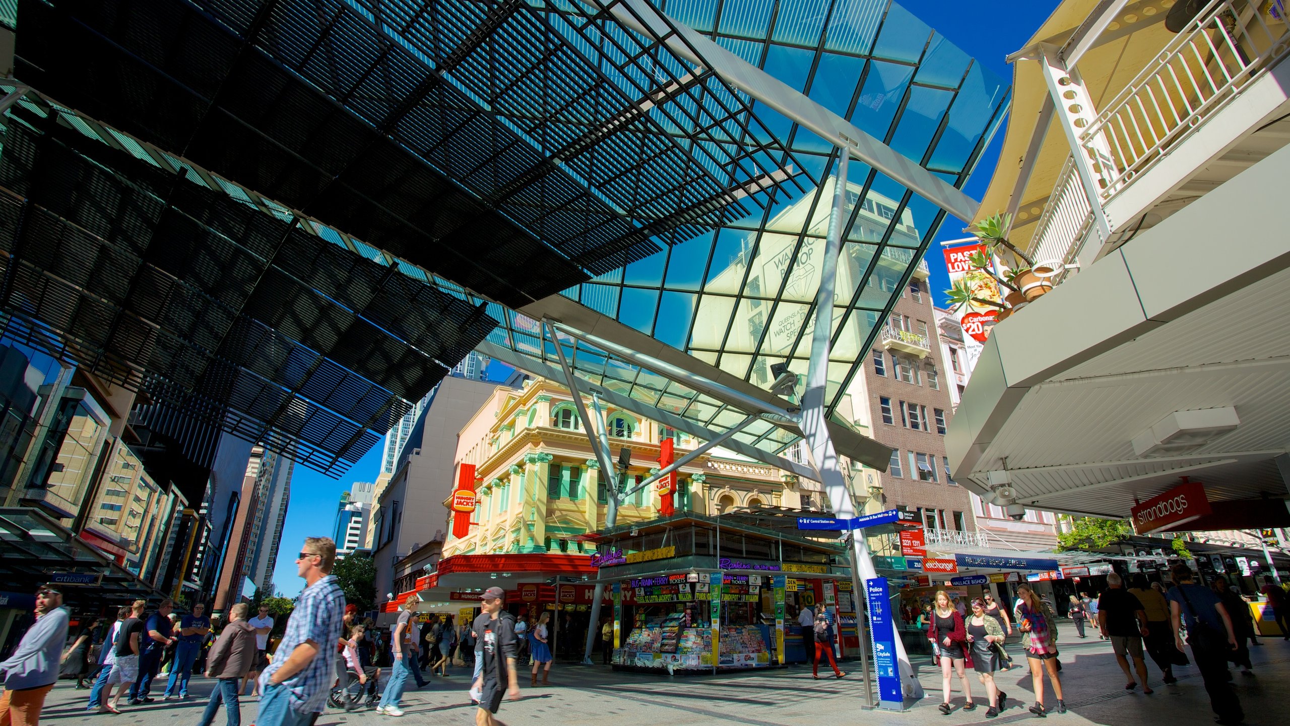 Queen Street Mall in Brisbane