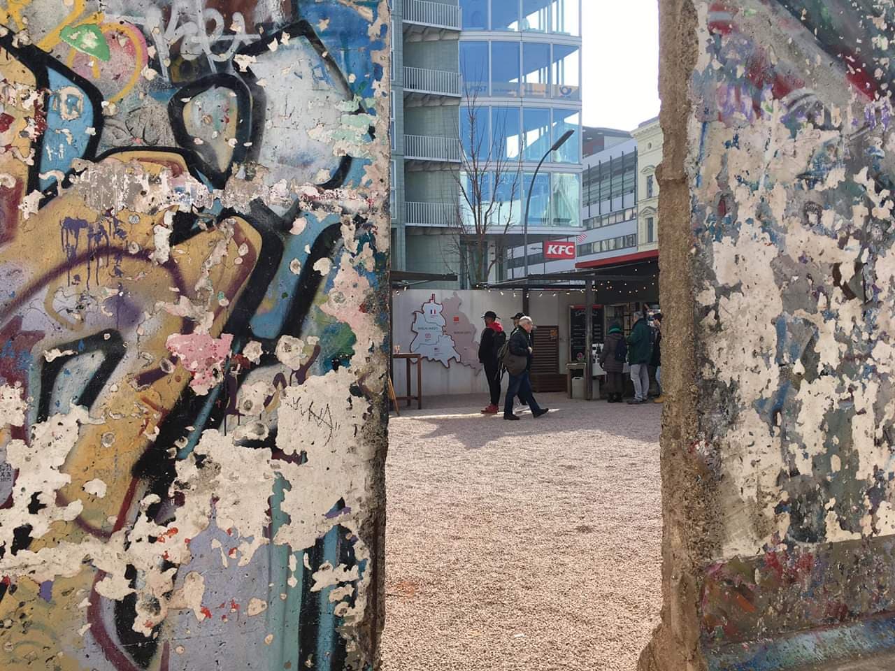 Ruins of the Berlin Wall