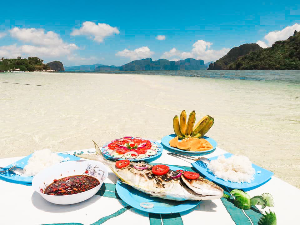 Lunch on Snake Island, Palawan