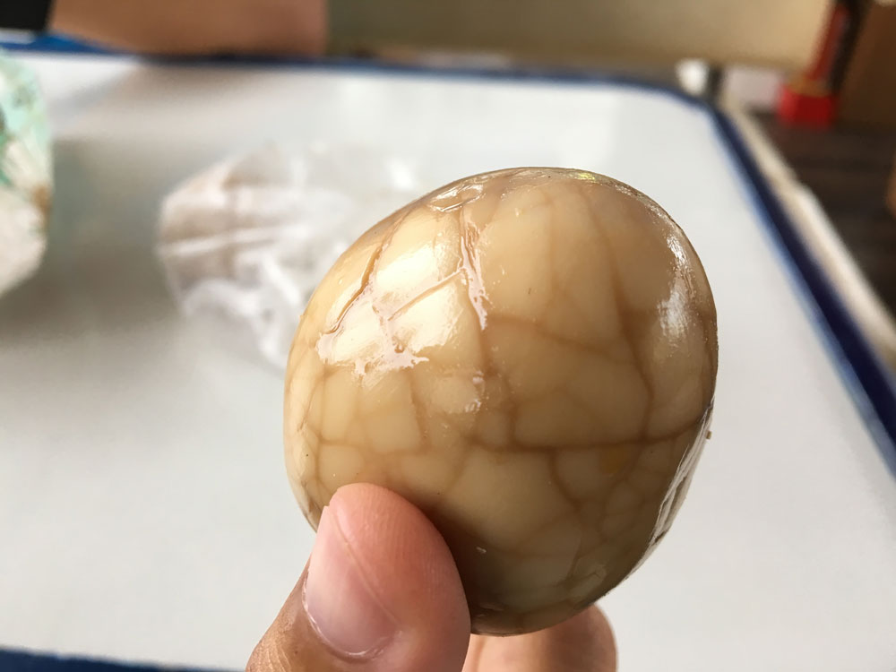 Tea egg in Taiwan