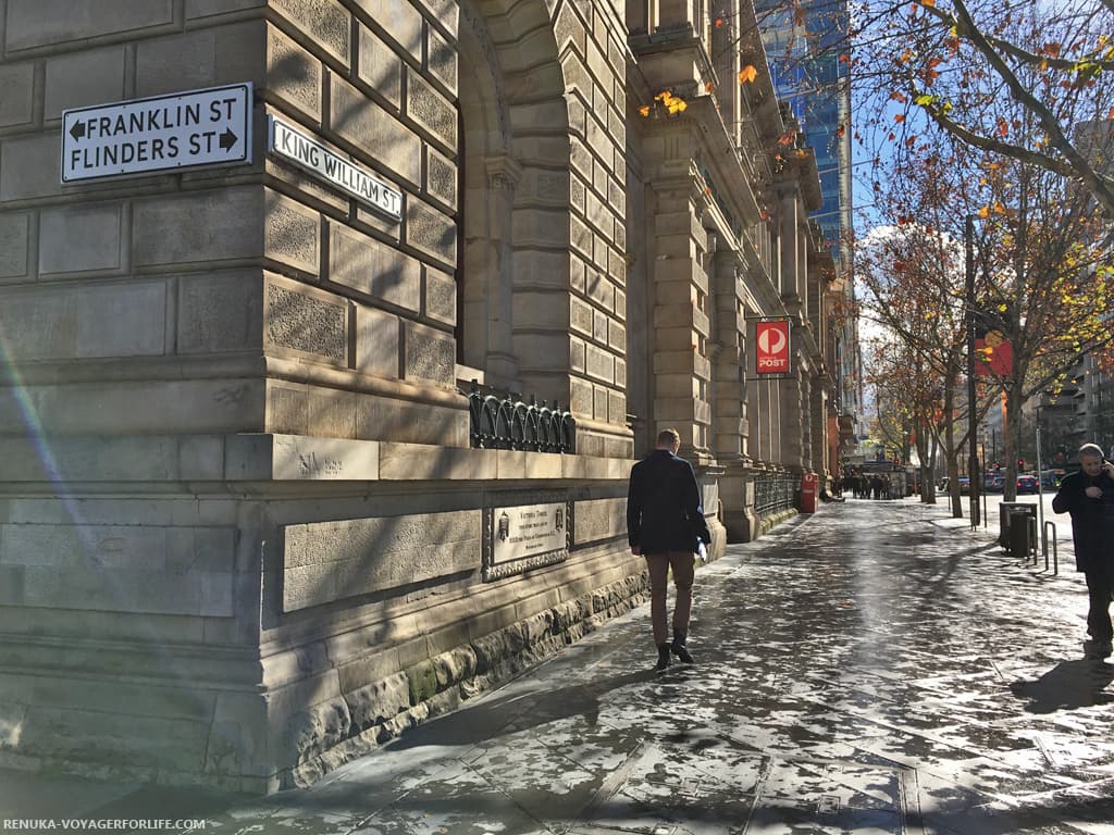 Walking the streets of Adelaide