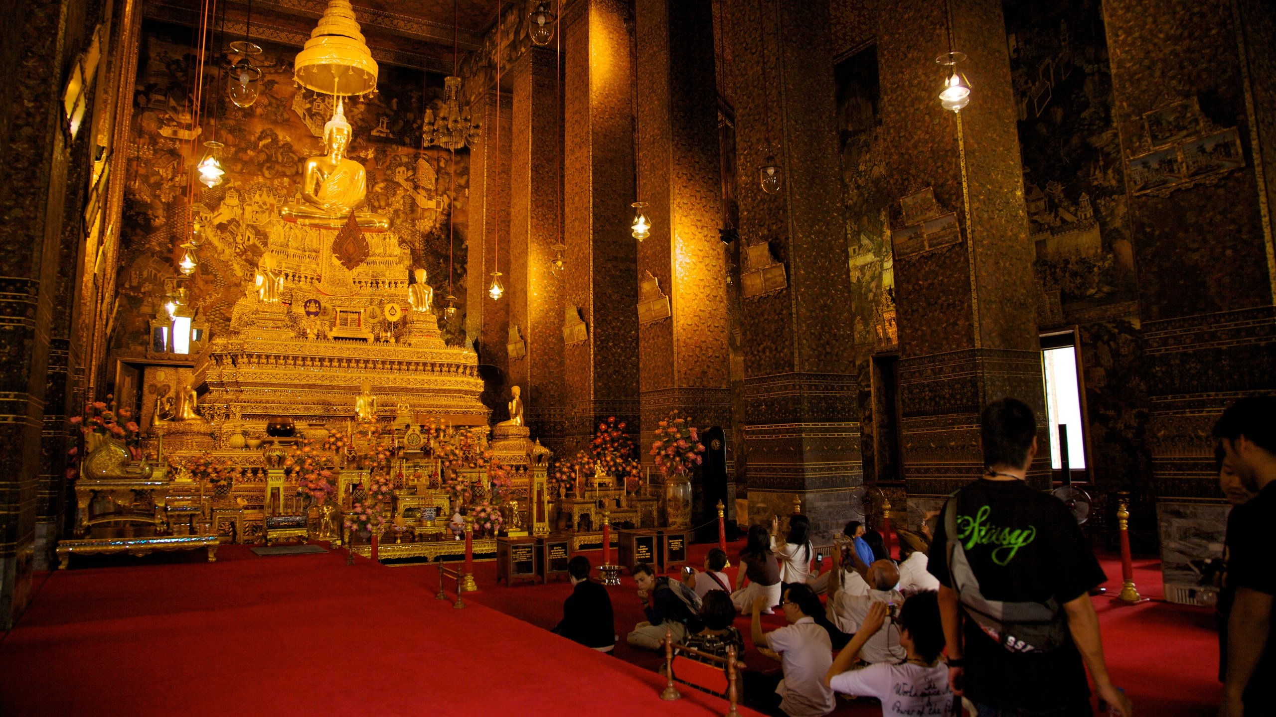 Interior of Wat Pho in Bangkok