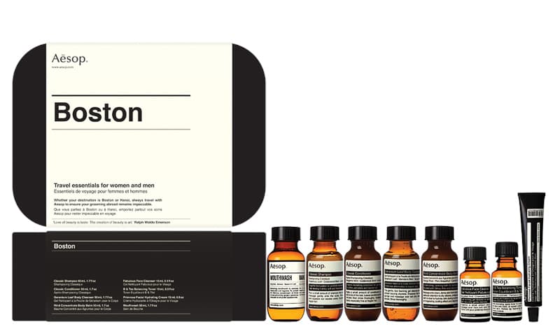 Aesop Boston Travel Kit