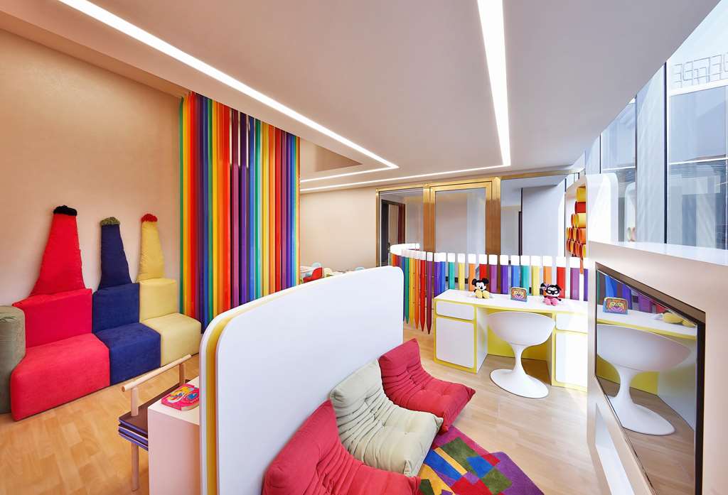 colourful play area