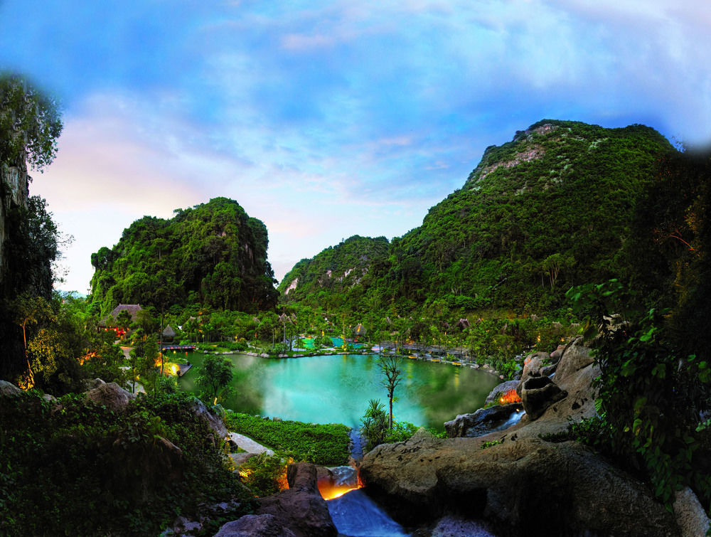 Outdoor area at Banjaran Hotsprings Retreat