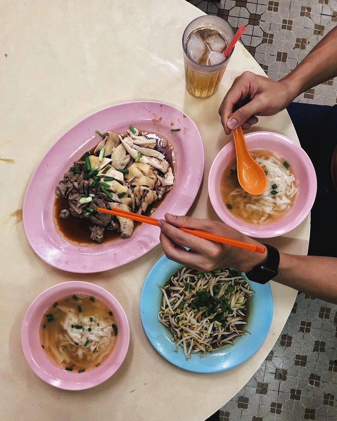 Cowan beansprout chicken in Ipoh
