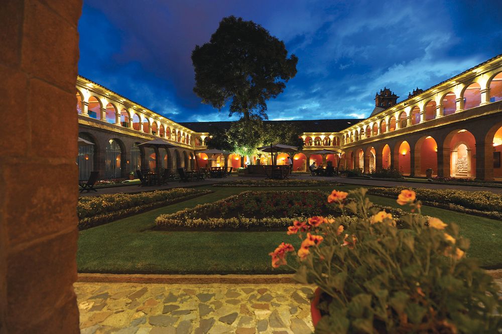 Outdoor area at Belmond Hotel Monasterio
