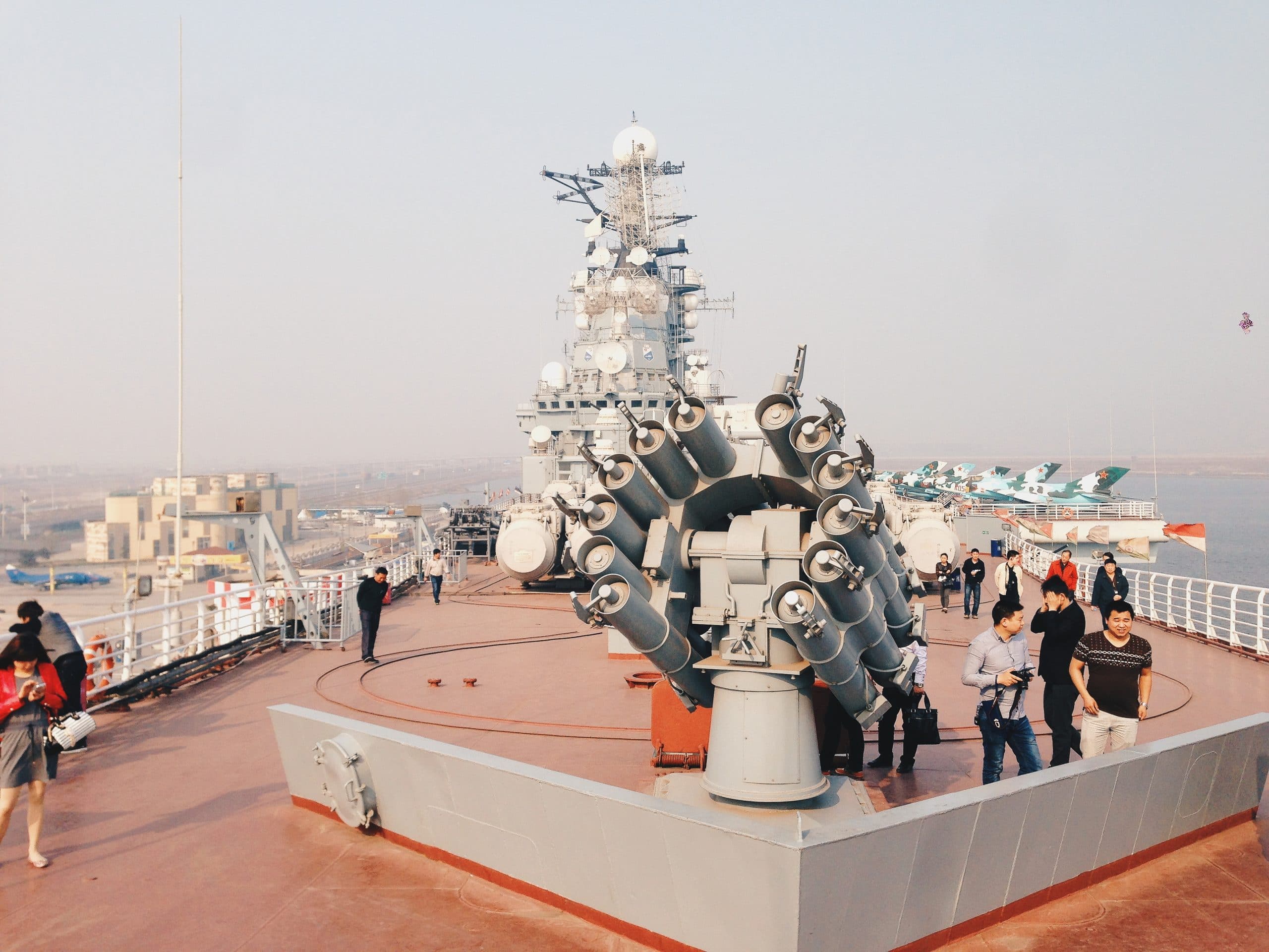 Command Centre at Binhai Aircraft Carrier Theme Park