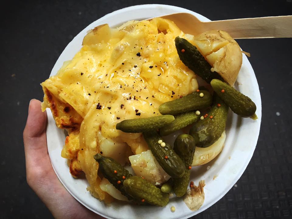 Raclette from Borough Market, London