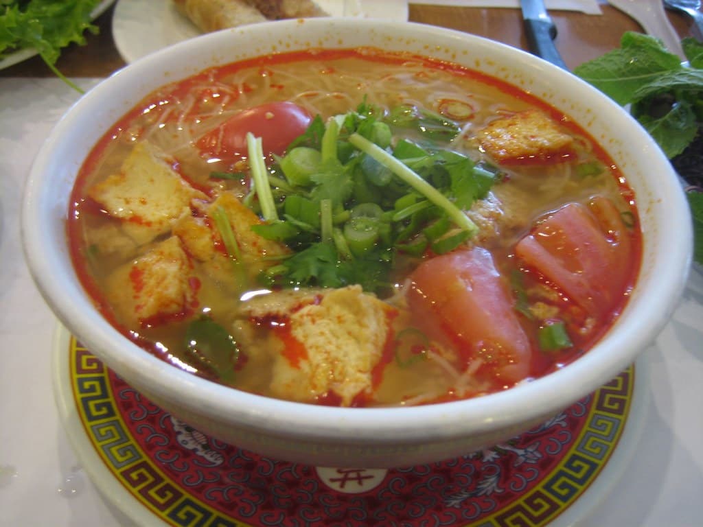 Bun rieu cua in Phu Quoc