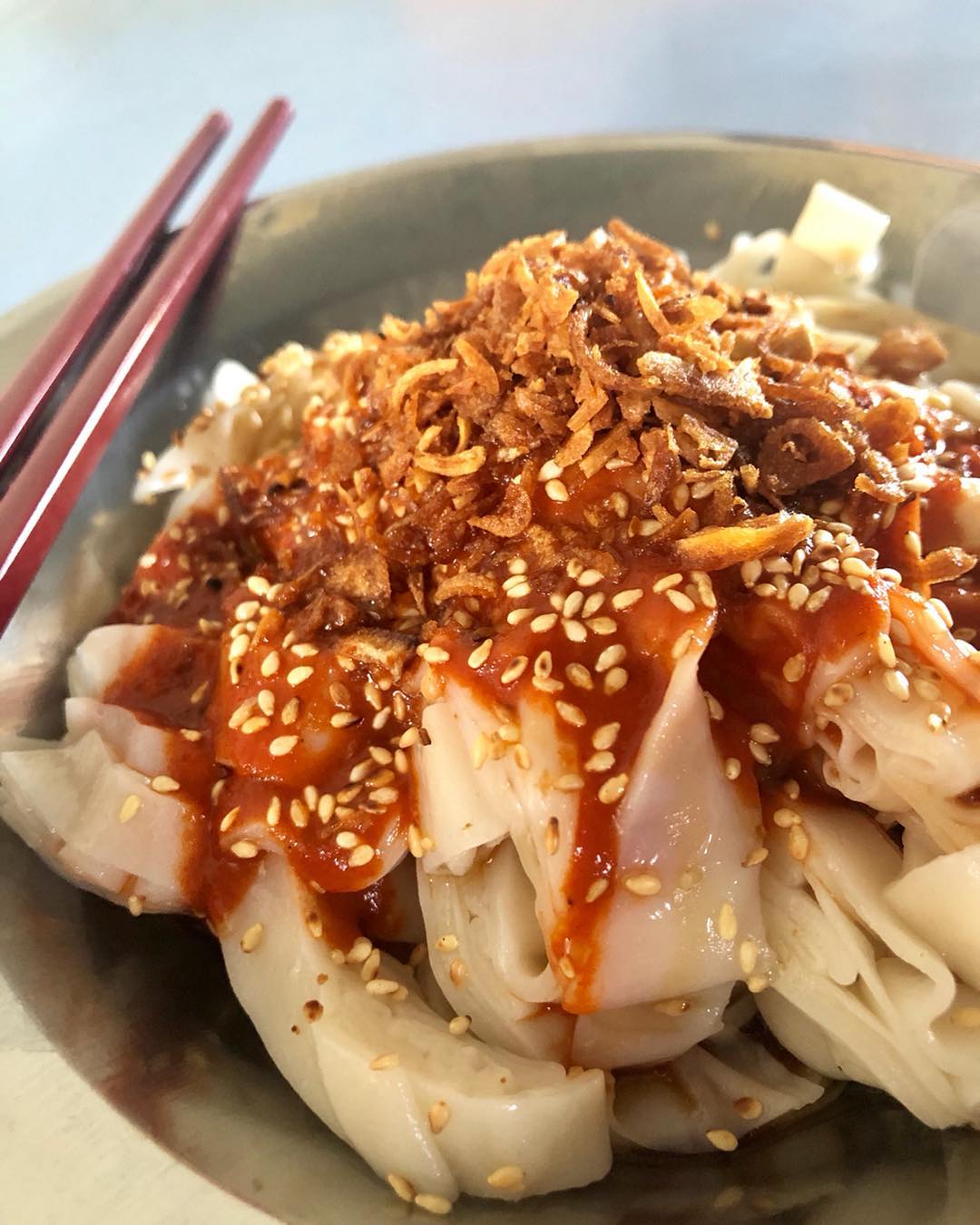 Chee cheong fun at Canning Garden, Ipoh