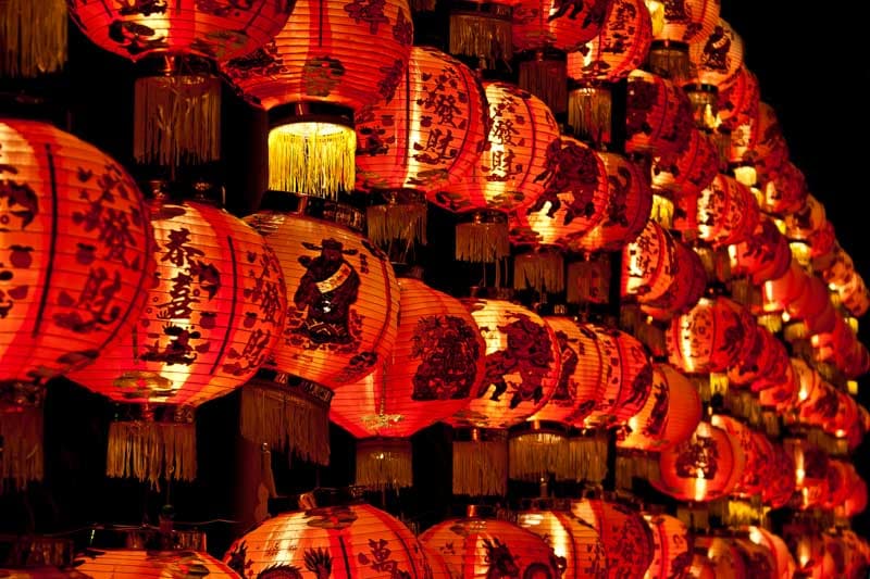 Chinese New Year lanterns