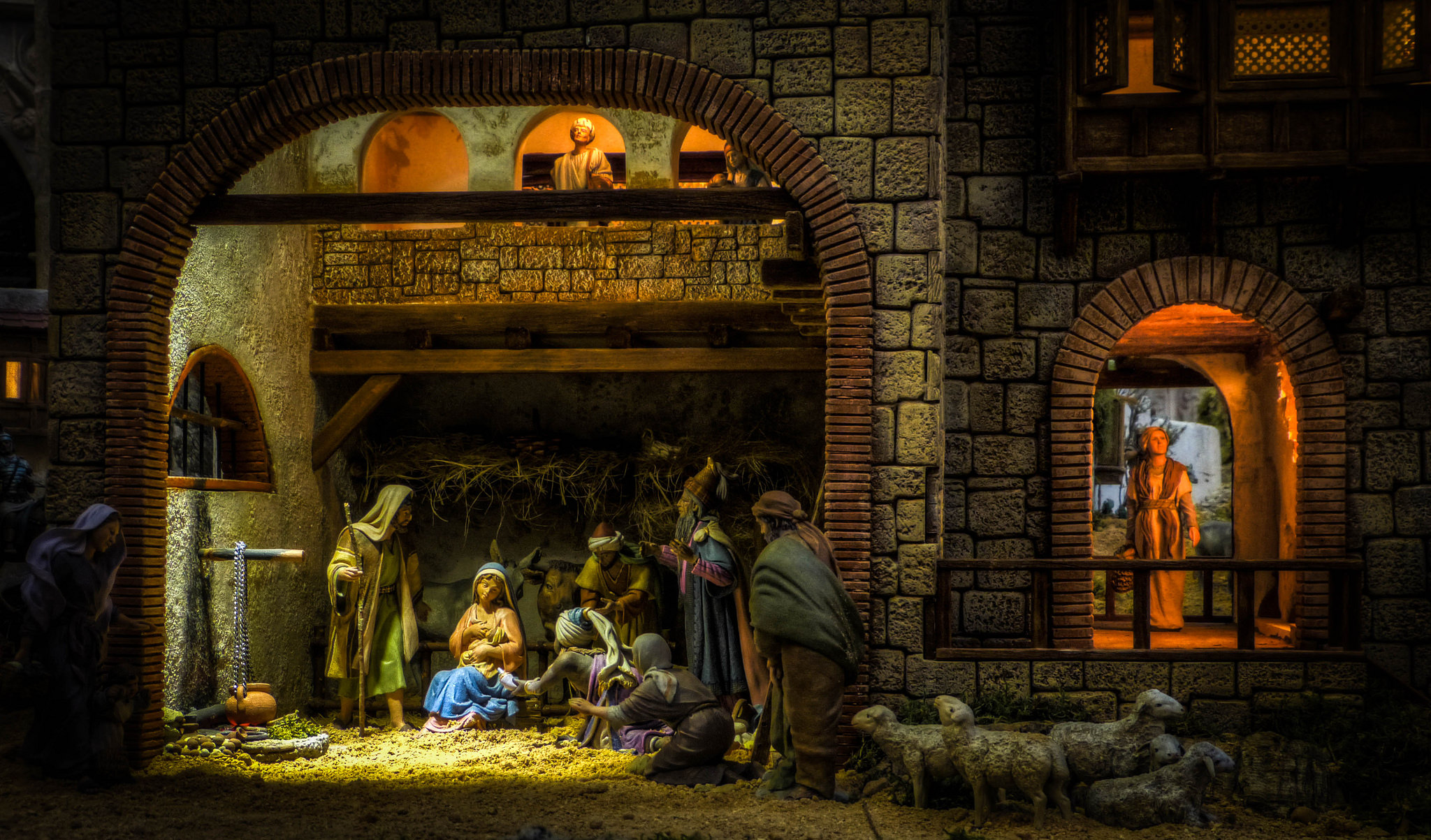 Christmas nativity in Spain