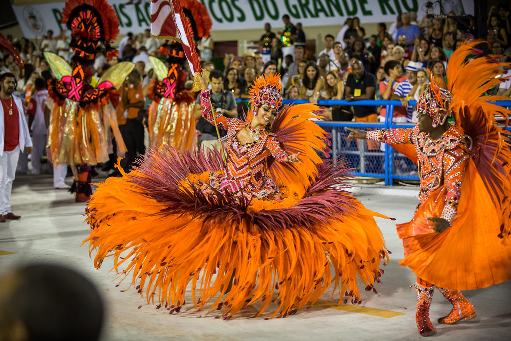 Dancer at Rio de Janeiro Carnival
