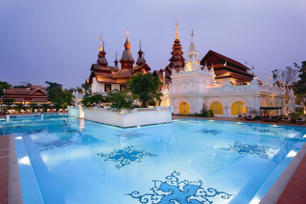 Swimming pool at The Dhara Dhevi in Chiang Mai