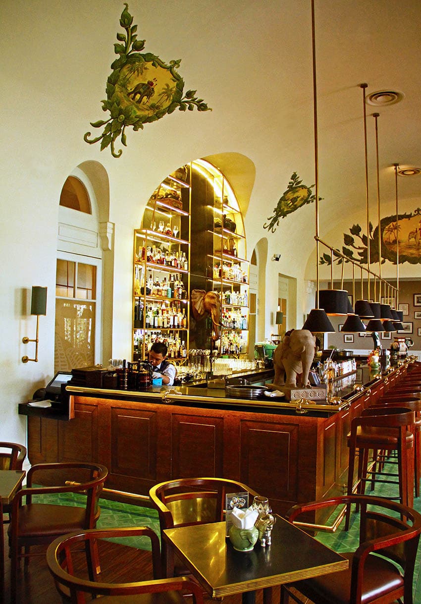 The Legendary Elephant Bar at Raffles Hotel Le Royal, Phnom Penh