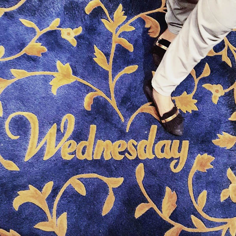 Island Shangri La Hong Kong elevator carpets