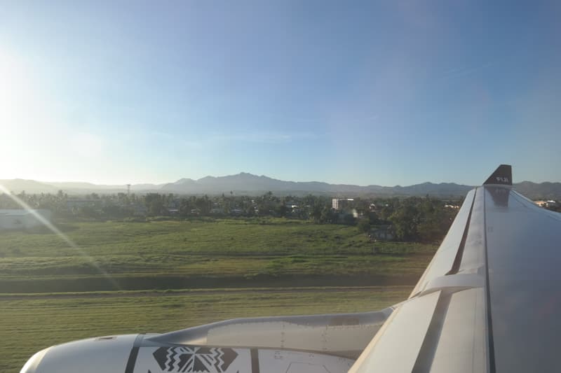 Fiji Airways Flight to Nadi