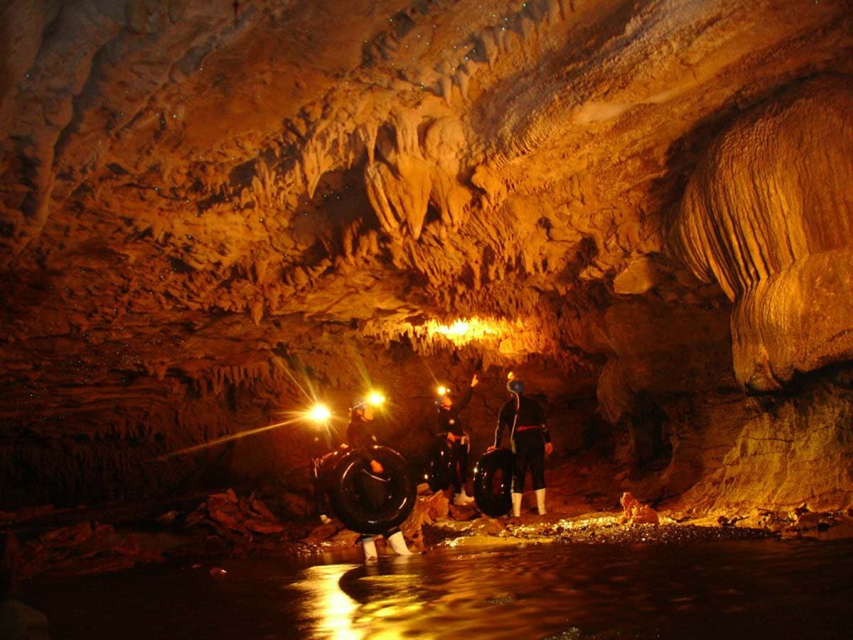 Waitomo caves, New Zealand