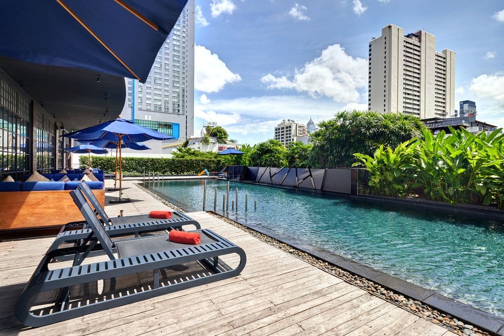 Poolside at Fraser Suites Sukhumvit