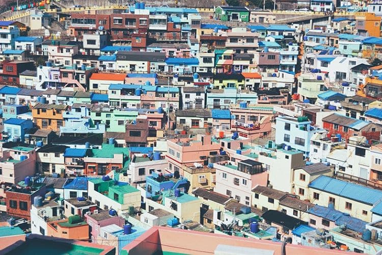 Houses in Gamcheon Culture Village
