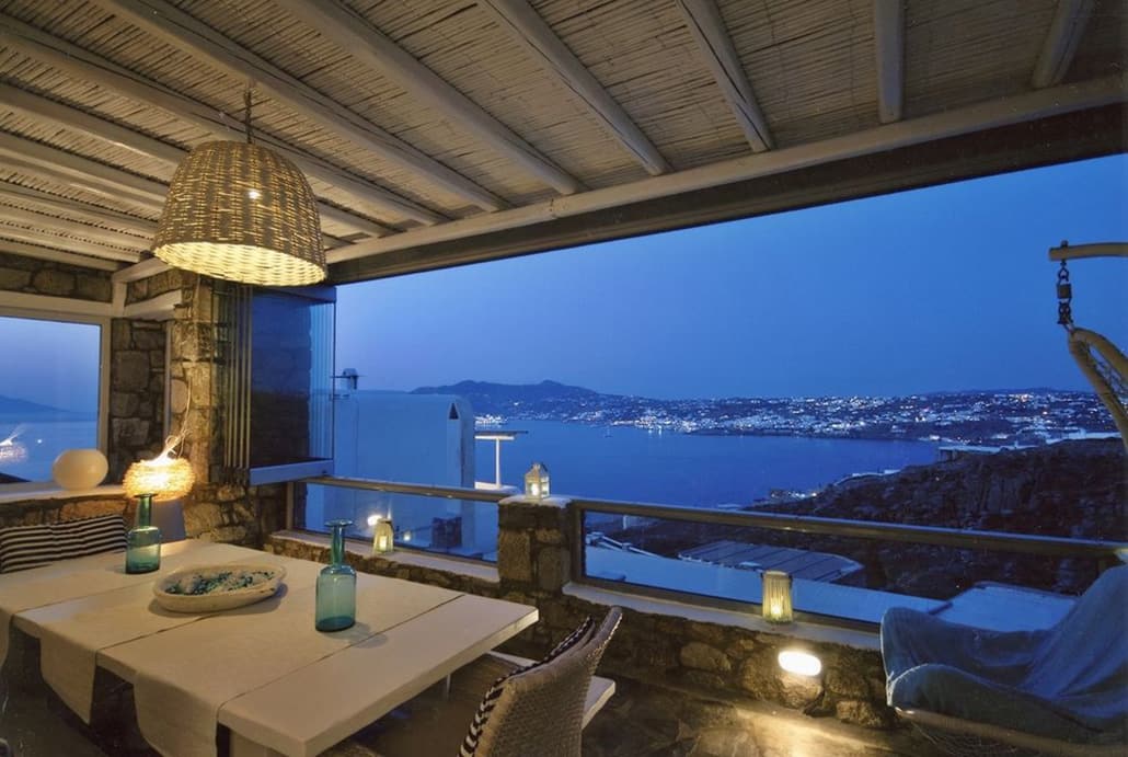 View from Mykonos Gemm Villas, Mykonos in Greece