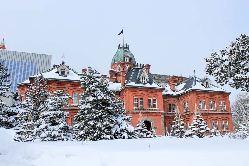Winter Christmas in Sapporo, Hokkaido