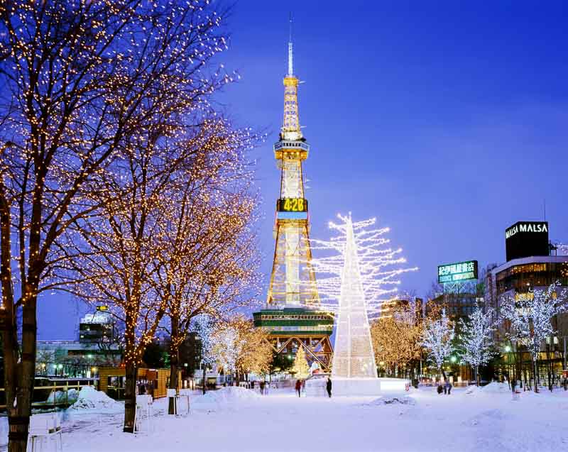 Sapporo Hokkaido Winter Christmas